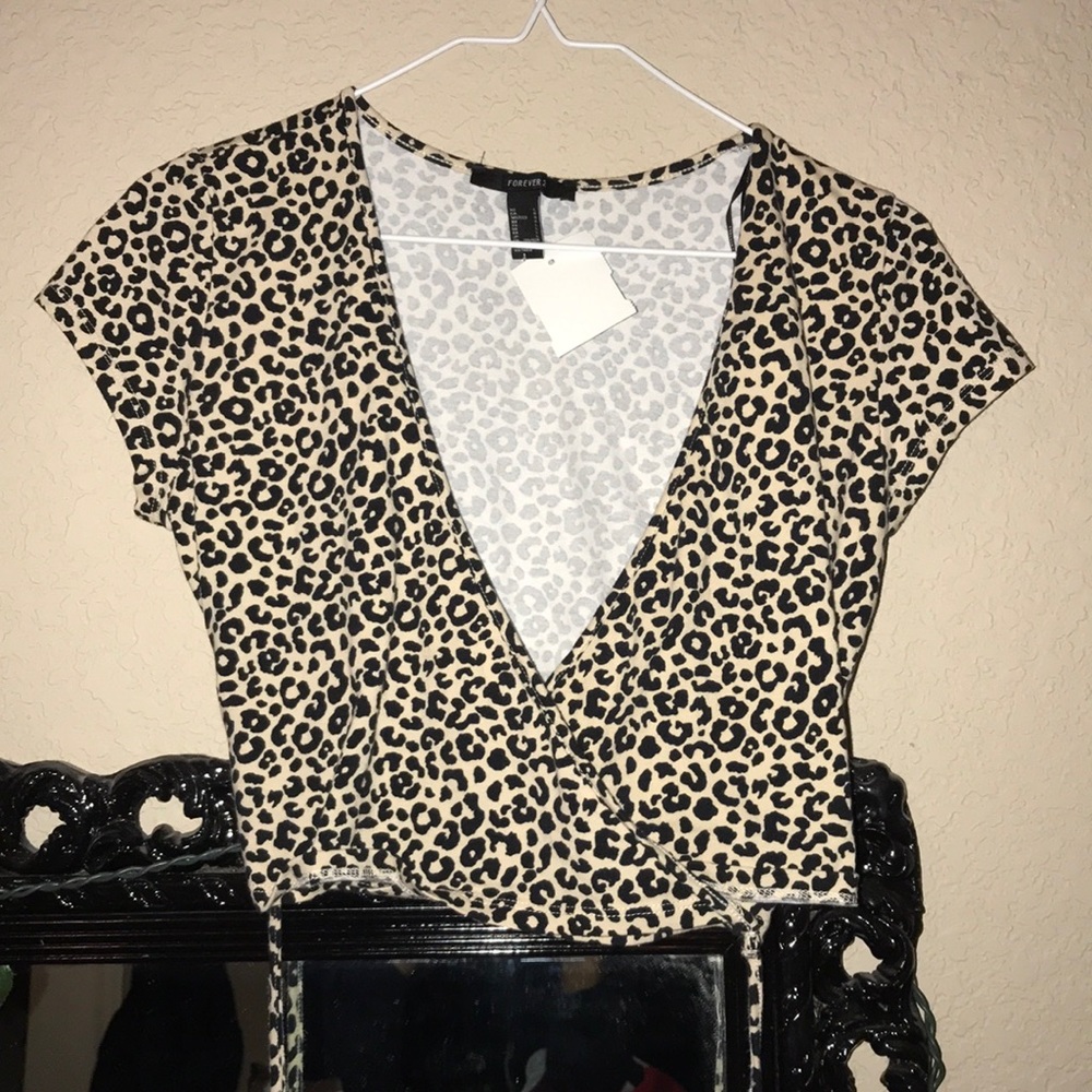 Leopard Print Top